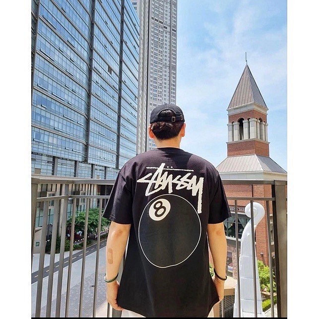 ÁO THUN UNISEX STUSSY 8 BALL