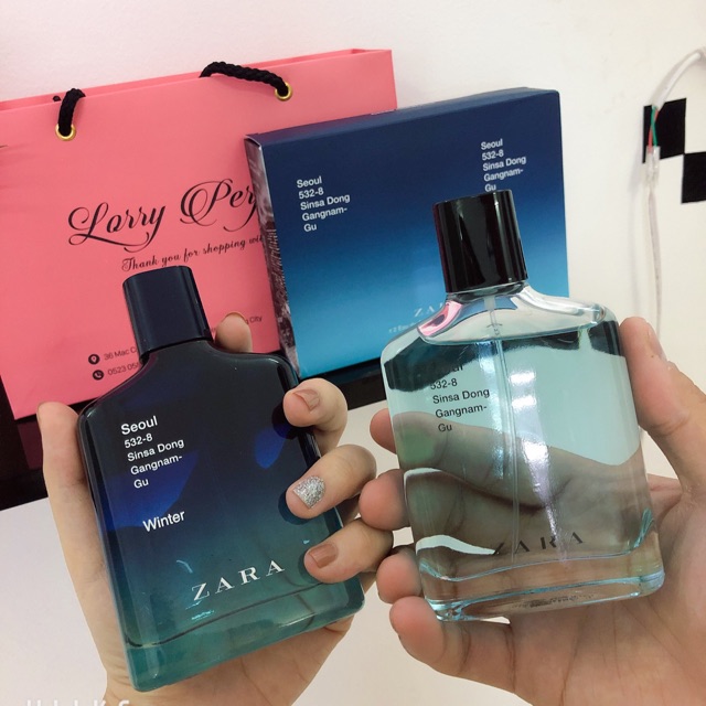 SET ZARA MAN SEOUL 532-8 & SEOUL WINTER ( 100ml x 2 ) Hàng có sẵn