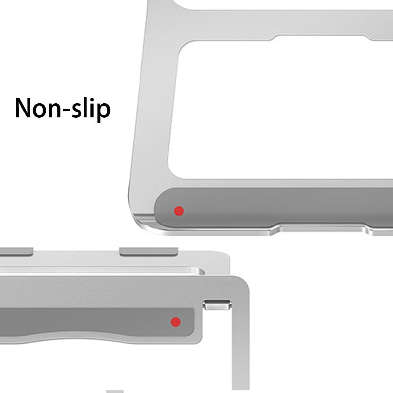 Giá Đỡ Laptop Bằng Nhôm Siêu Nhẹ Tùy Chỉnh Tiện Dụng Cho Laptop 12-1