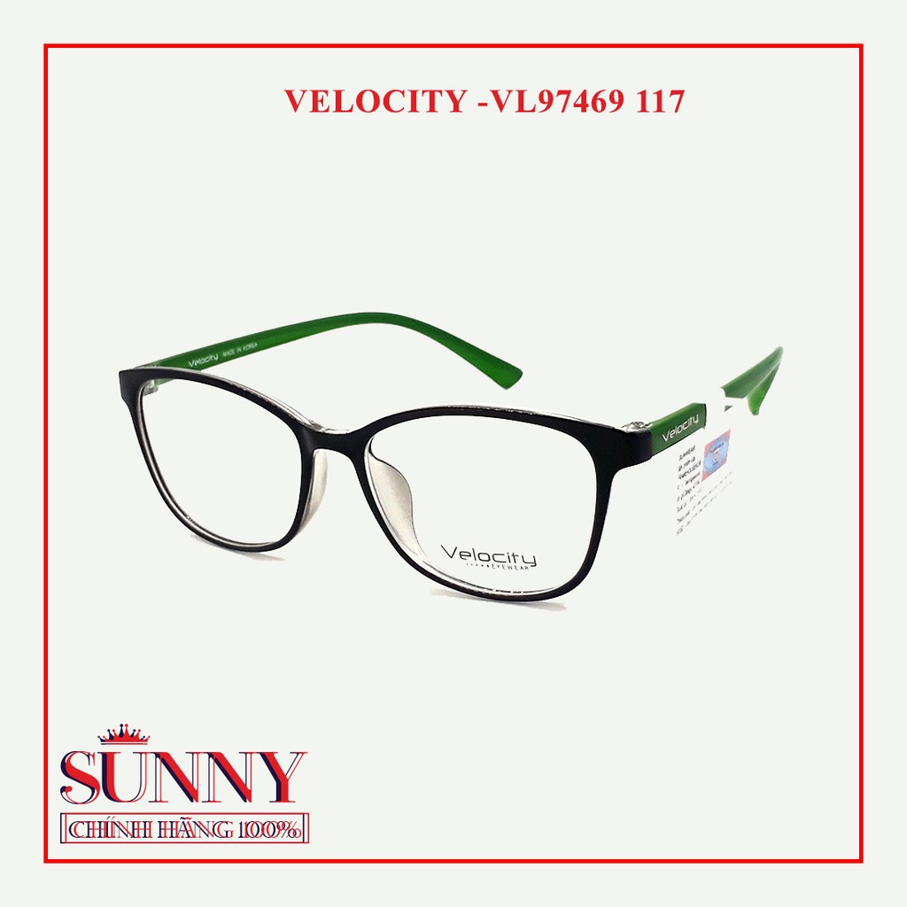 Gọng kính nam nữ thời trang Velocity 0VL974690 nhiều màu chính hãng, thiết kế dễ đeo bảo vệ mắt