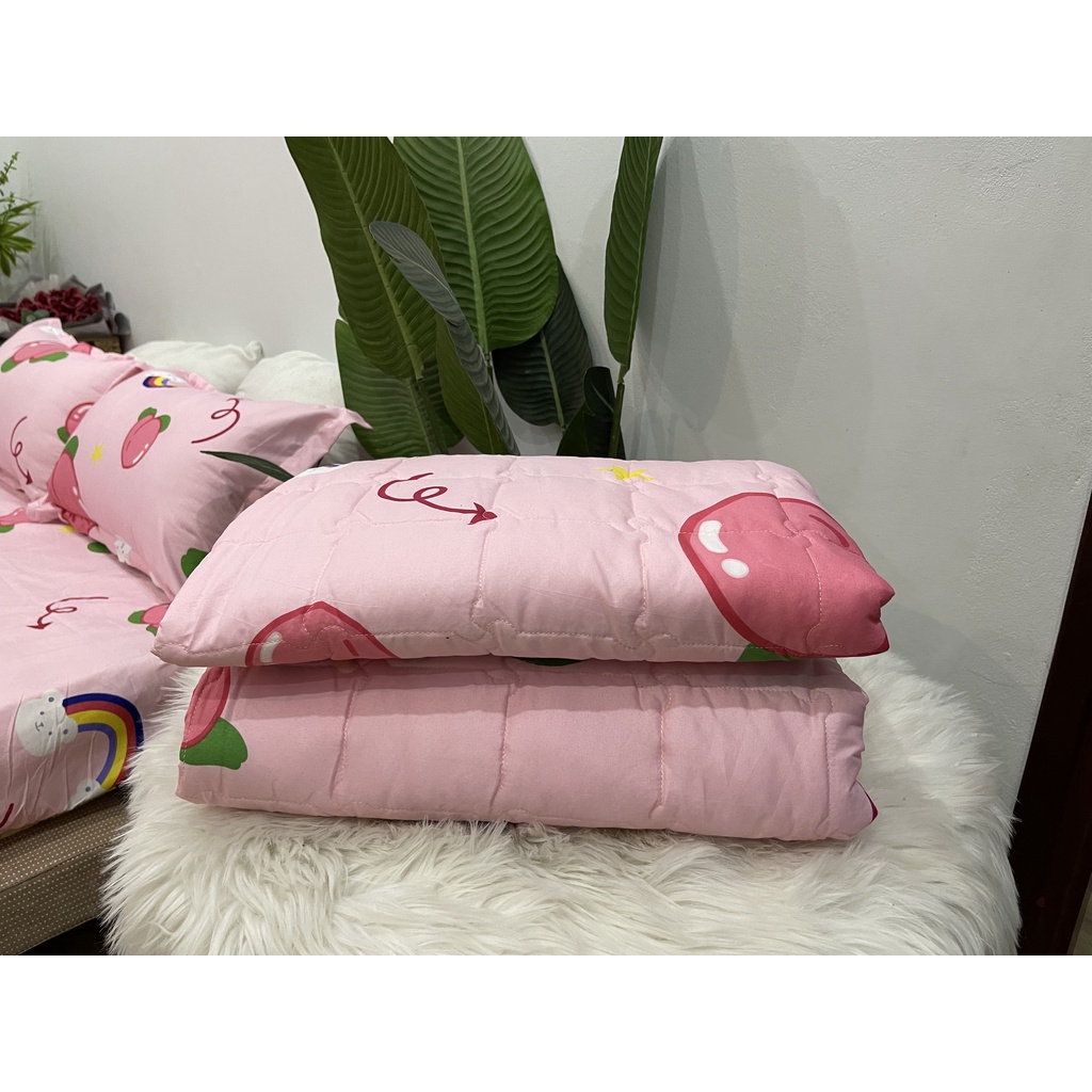 Bộ ga,gối chăn hè trần bông Emmibedding Store