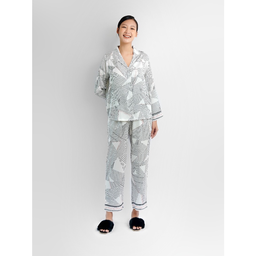 Bộ mặc nhà áo dài tay quần dài Winny 22622 Giá 565.000đ