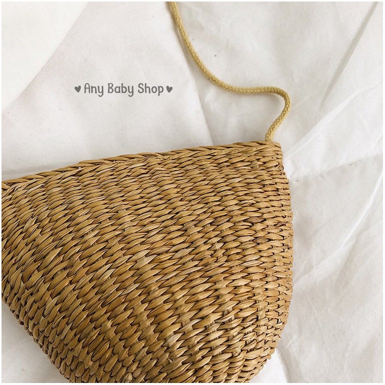 Túi cói đi biển vintage siêu xinh cho mẹ và bé (hàng có sẵn) ❣❣