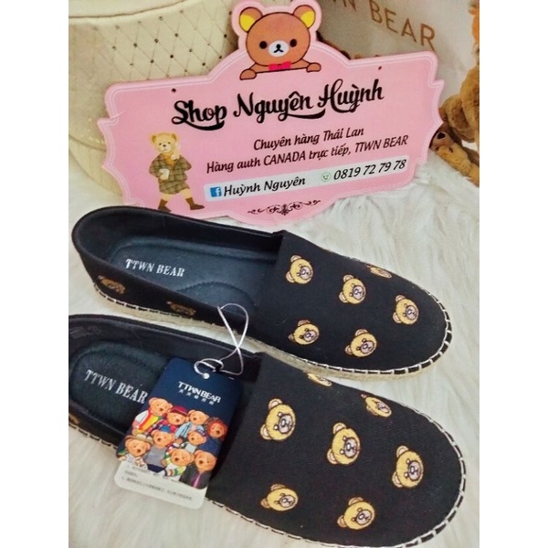 Giày ttwn bear chính hãng size 39