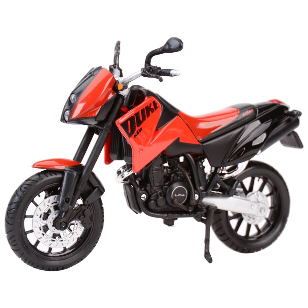 Maisto 1:18 KTM 640 Duke Die Cast Đồ chơi mô hình tĩnh mô tô sưu tầm