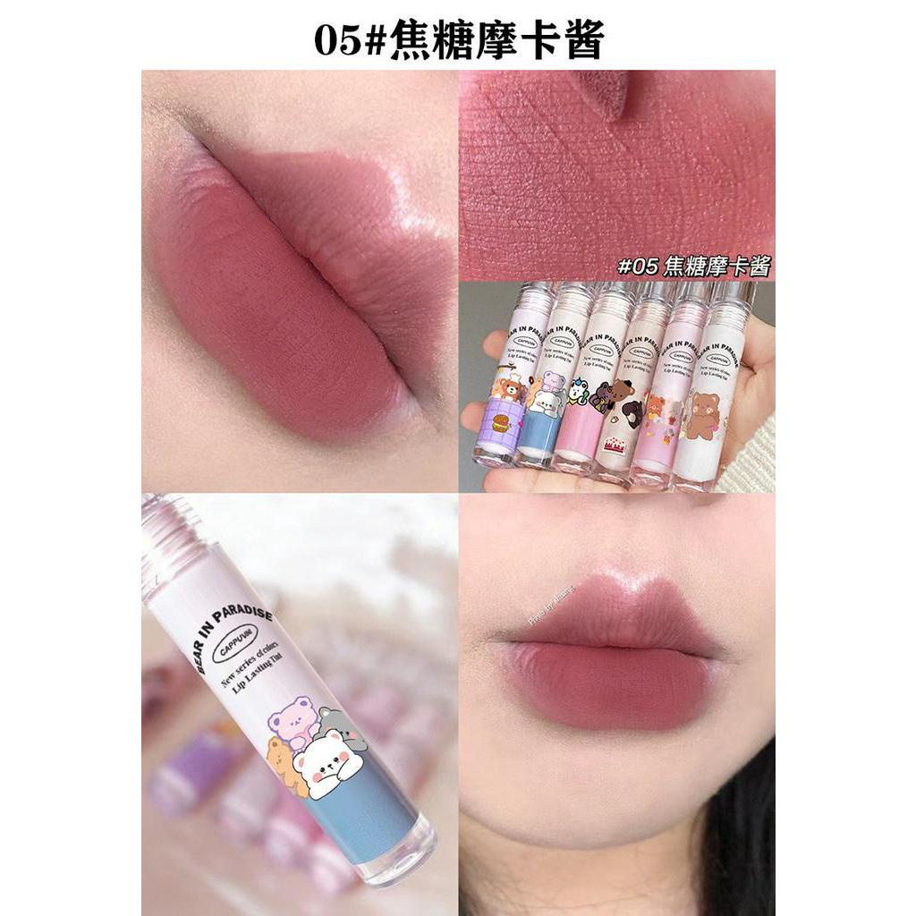 Son Môi Cappuvini Chống Thấm Nước Không Phai Màu Chất Lượng Cao