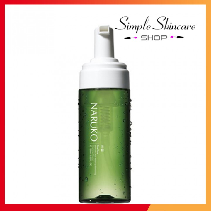 Nước Tẩy Trang Dạng Bọt Tràm Trà Naruko Tea Tree Blemish Clear Makeup Removing Cleansing Mousse 150ml