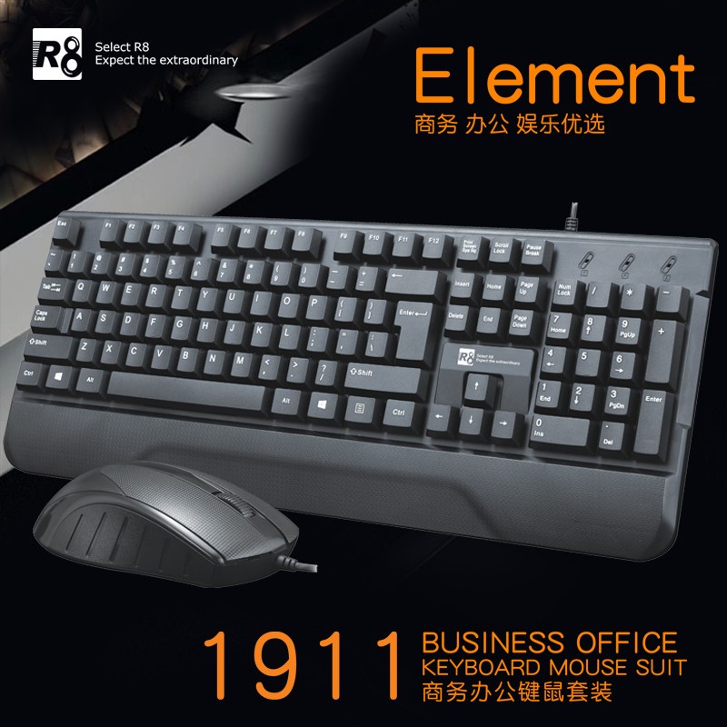 Bộ phím chuột R8 1911 - NTH