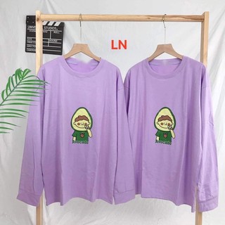 [Sói Xám] [Free ship 50k] ❤️❤️❤️- Áo cậu bé quả bơ avoca tay dài LN11 -Vải xịn