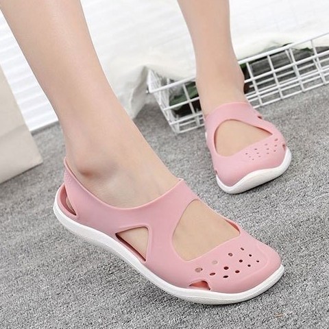 GIÀY SANDAL NHỰA NỮ ĐI BIỂN, ĐI MƯA CAO CẤP SP53 | BigBuy360 - bigbuy360.vn