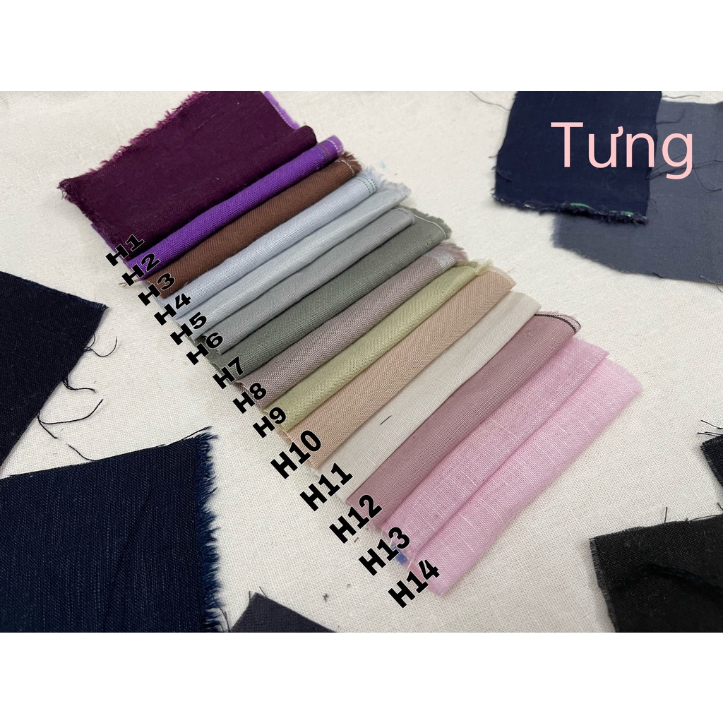 Vải linen tưng cao cấp