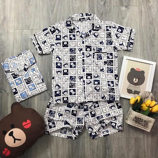 Bộ ngủ Pijama ngắn (hình chụp thật)