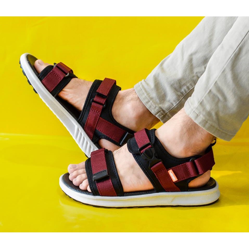 [Mã LT50 giảm 50k đơn 250k] Sandal VENTO Nam Nữ Quai Ngang SDNB01