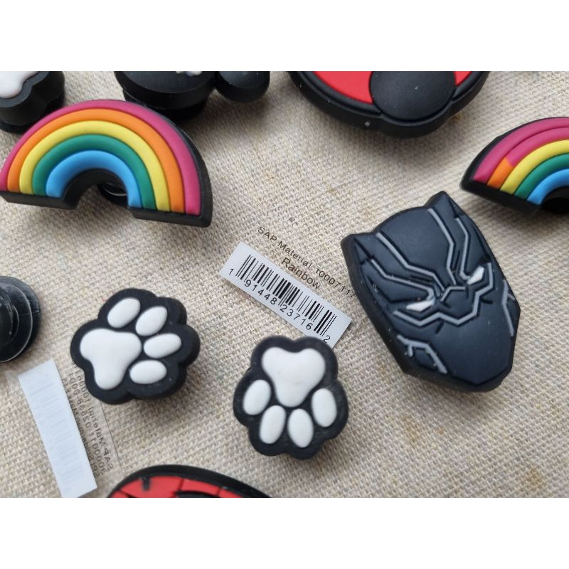 Combo 10c jibiz crocs chính hãng