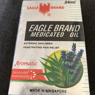 Dầu gió Ó trắng Eagle Brand Medicated Oil Singapore 24ml (tinh dầu hoa lavender)