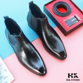 Giày CHELSEA BOOTS hottrend - da bò cao cấp êm mềm dễ đi lại - bảo hành 12 tháng - hàng fullbox chính hãng HK.STORE