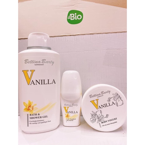 [Hàng nội địa Đức] Lăn khử mùi Vanilla Bettina Barty của Đức