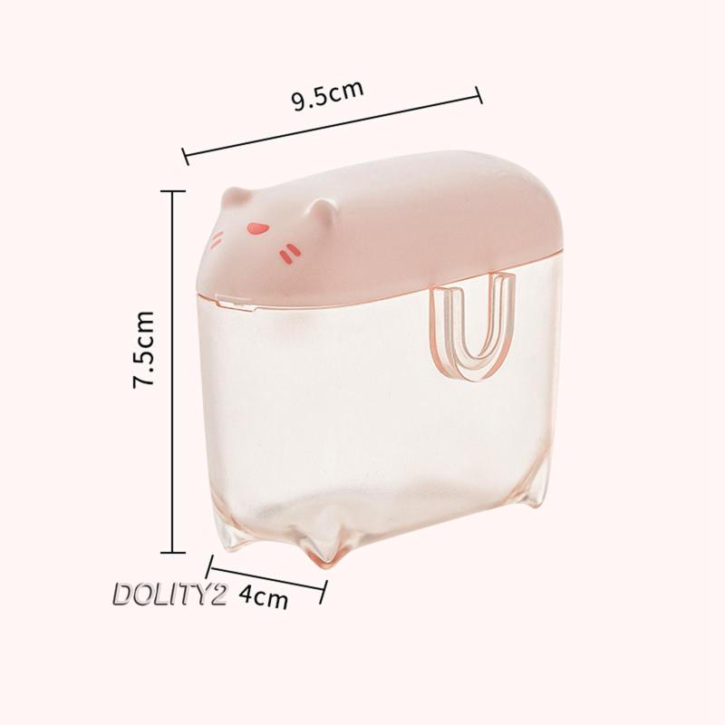 [Dolity2] Dụng Cụ Sắp Xếp Dây Cáp Mini Trong Suốt Siêu Bền