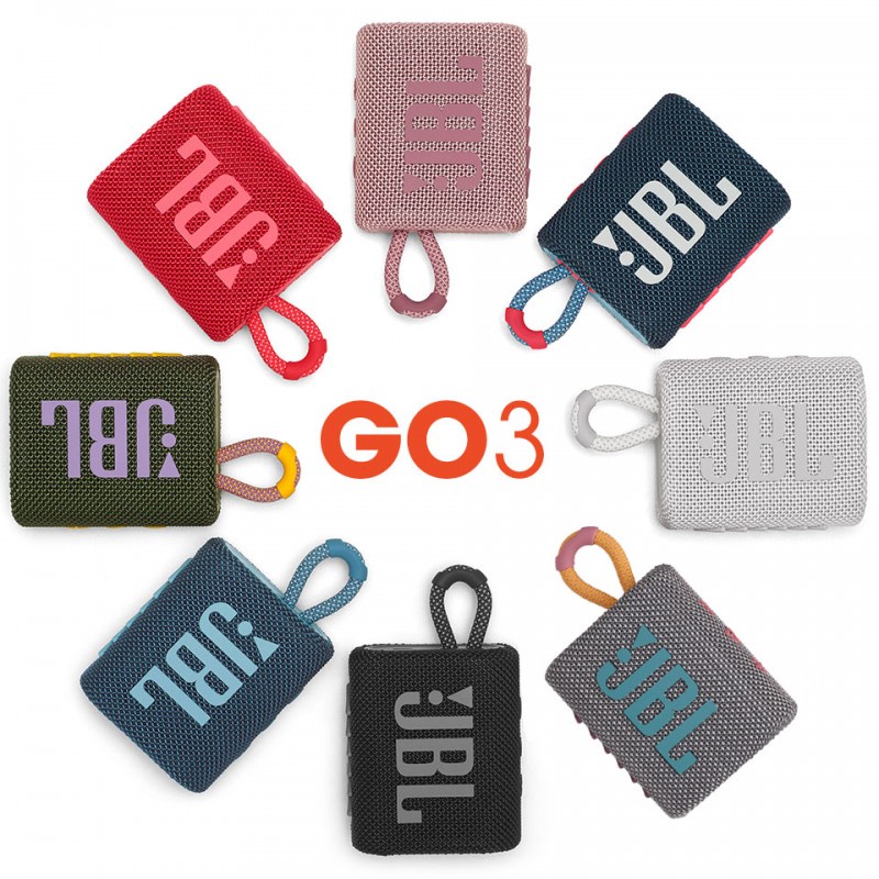 [Mã ELHACE giảm 4% đơn 300K] Loa Bluetooth Go 3 Siêu Bass Nhỏ Gọn - Bảo hành 12 tháng