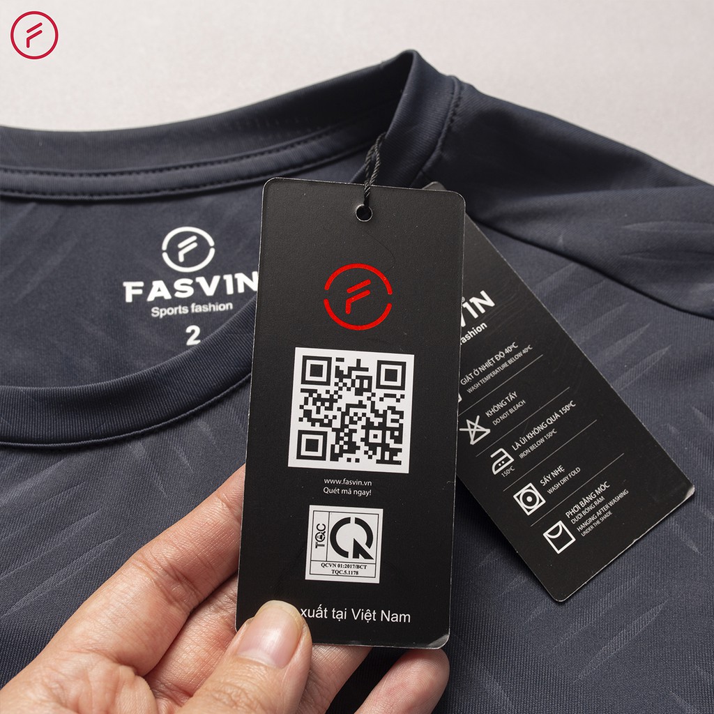 Bộ thể thao nam Fasvin AT21455.HN chất vải mềm nhẹ co giãn thoải mái mát mẻ | BigBuy360 - bigbuy360.vn