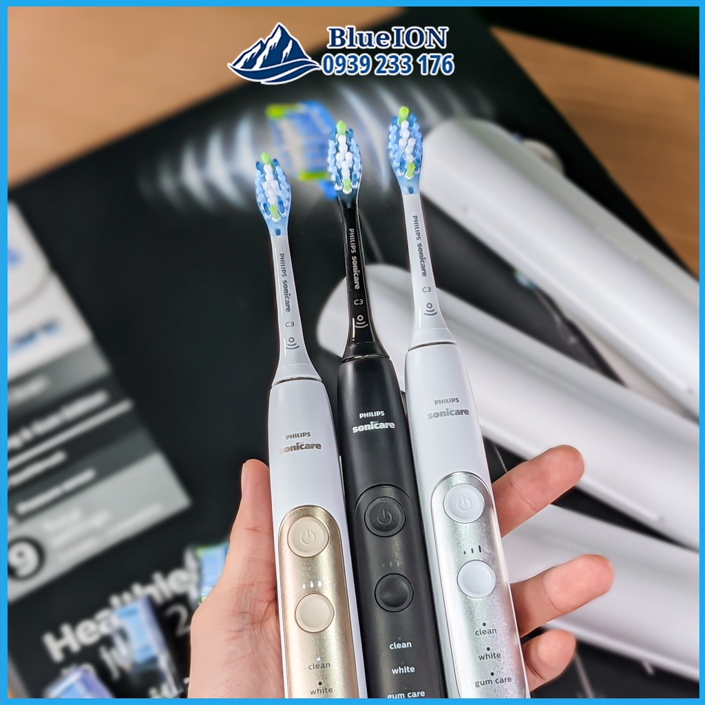 Bộ đôi 2 bàn chải điện Philips Sonicare Perfect Clean LIKE NEW (hàng Mỹ)
