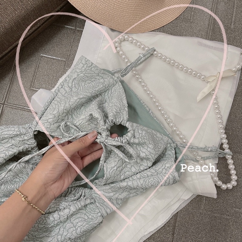 Set 2 dây hoa nổi + quần short