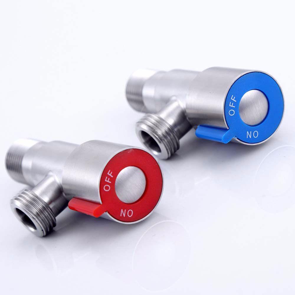 Van Chặn Nước Bằng Thép Không Gỉ Có Công Tắc Bật / Tắt Cho Bồn Rửa Nhà Bếp / Phòng Tắm