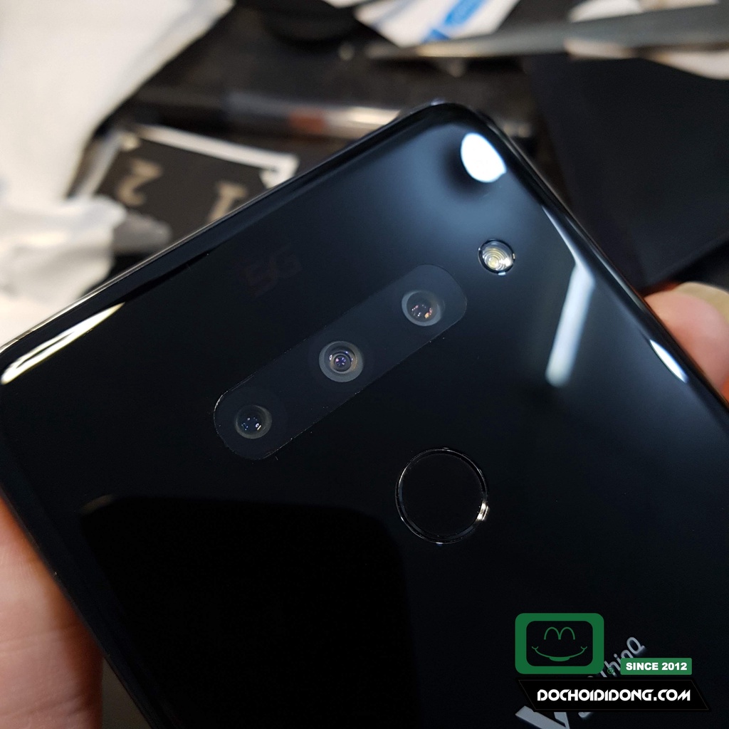 Miếng dán cường lực camera LG V50 ThinQ nguyên liệu nhựa nano cao cấp