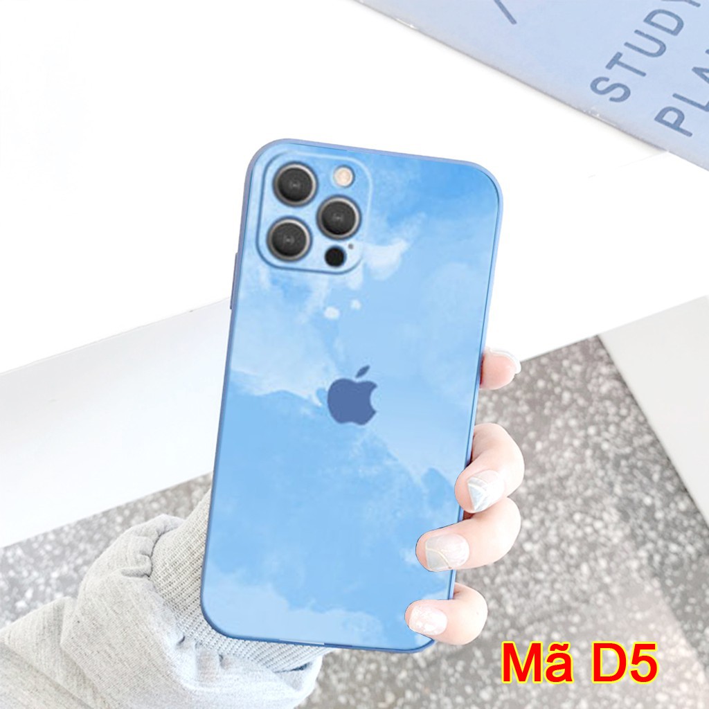Ốp lưng iphone Ốp Loang cạnh vuông ip 6/6s/6plus/6s plus/7/8/7plus/8plus/x/xs/xsmax/11/11pro/11promax/12/12 pro max | BigBuy360 - bigbuy360.vn