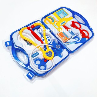 (kami24) ( HTT01 ) [SIÊU ĐẸP-LOẠI TỐT] Đồ chơi va li bác sỹ (ĐỎ-XANH-HỒNG)
