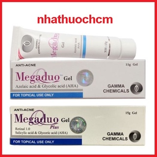 Gel giảm mụn ẩn và thâm gamma megaduo gel 15 gram