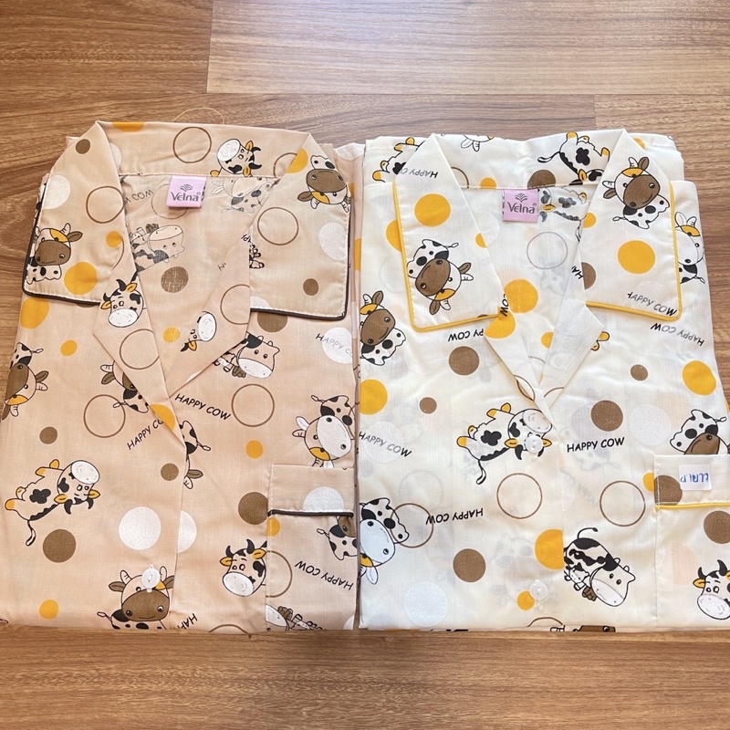 Bộ ngủ Thái Lan áo cộc quần dài