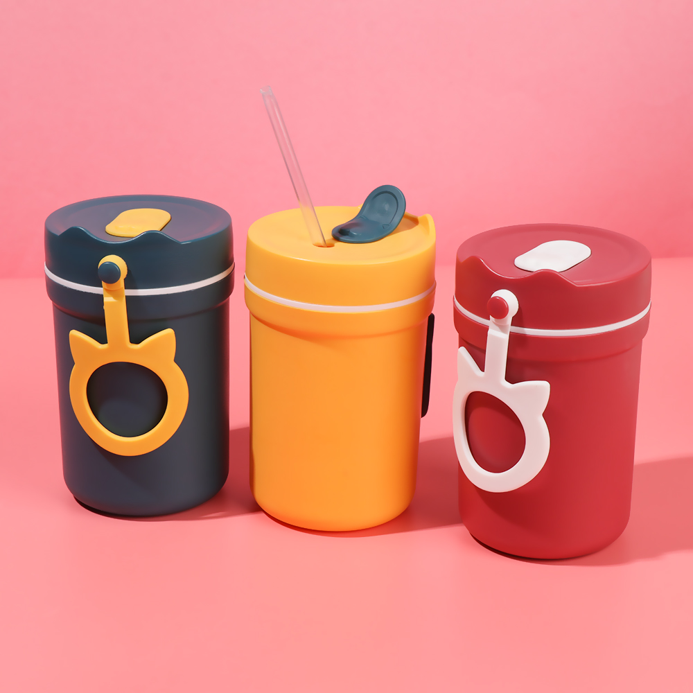 Forever Hộp cơm Bằng Sợi Rơm Lúa Mì Chống Rò Rỉ Thân Thiện Với Môi Trường Có Ngăn Đựng Nhiều Màu