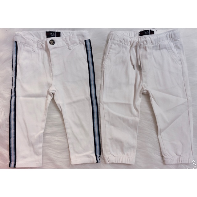 Quần kaki Redtag trắng bé trai bé gái