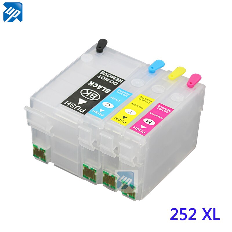 Hộp Mực T2521 252xl Cho Epson Wf-3620 Wf-3640 Wf-7610 Wf-7620 Wf-7110 Wf-7710