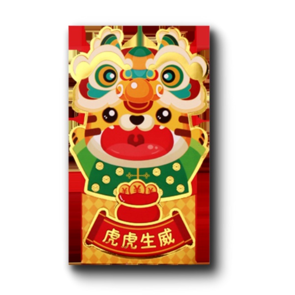 [Mới 2023] Bộ 4 bao lì xì Tết Quý Mão 2023 thiết kế xếp độc đáo, in nổi 3D, giấy bìa dày - LX014