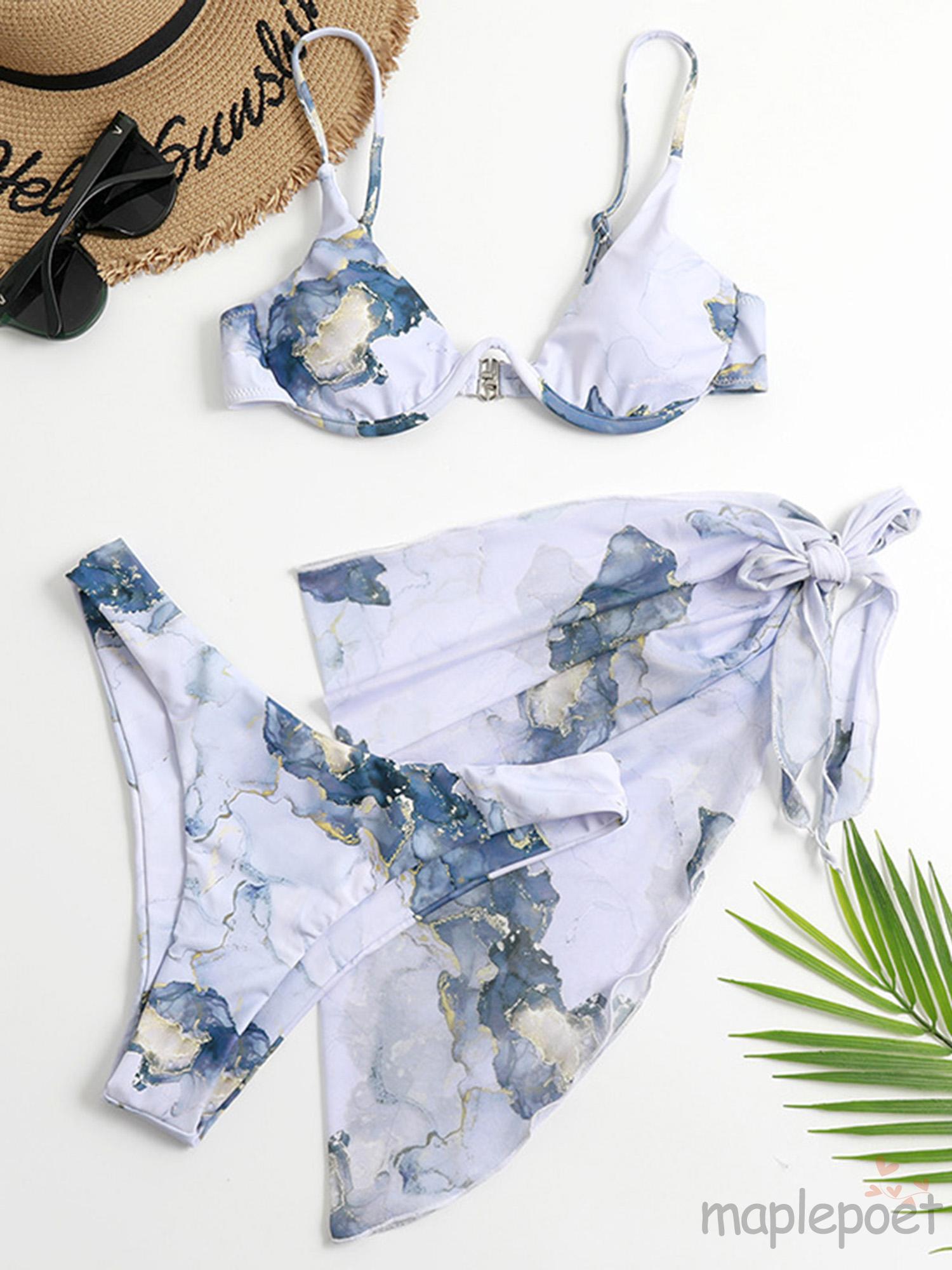 Bộ đồ tắm in họa tiết quyến rũ cho nữ | BigBuy360 - bigbuy360.vn