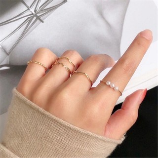 Set 5 nhẫn vàng