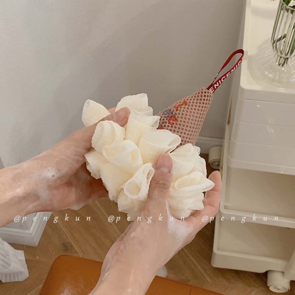 Bóng tắm thiết kế hình que kem đáng yêu