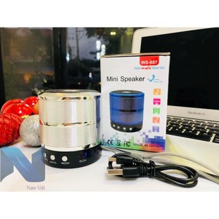 Loa Bluetooth mini USB Thẻ Nhớ Wster WS-887