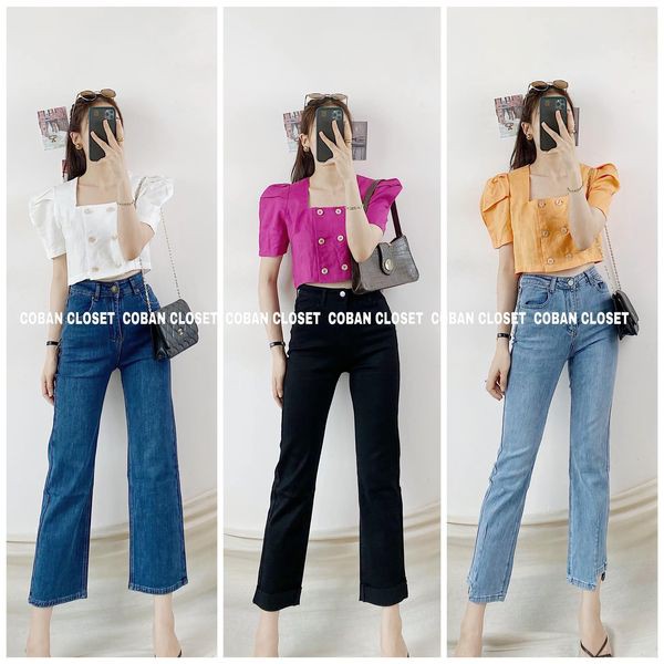 ÁO LINEN KIỂU CROPTOP
