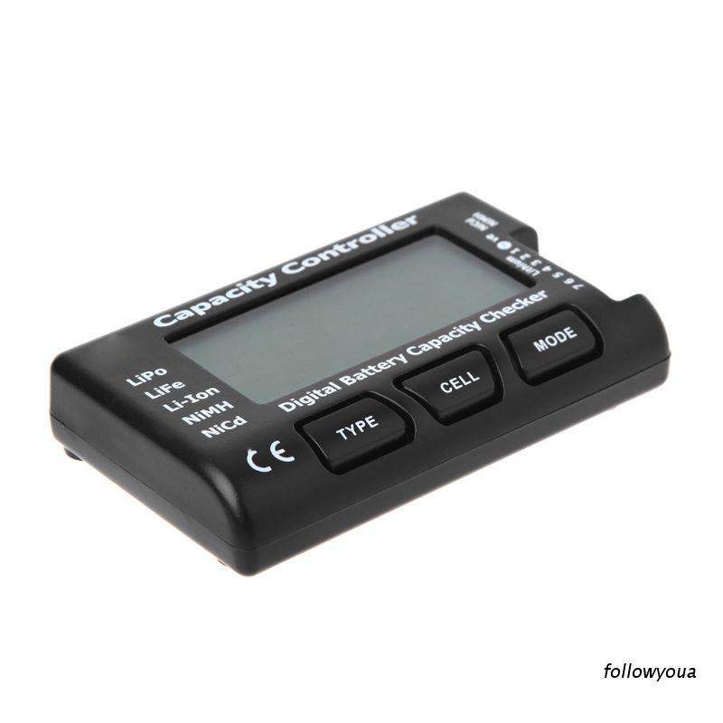 Thiết bị kiểm tra dung lượng pin kỹ thuật số RC CellMeter-7 cho Nicd NiMH LiPo LiFe Li-ion