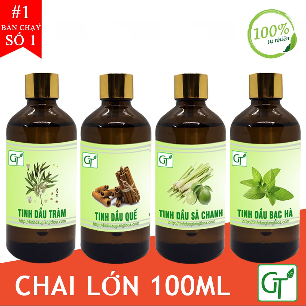 Tinh Dầu Chai Lớn 100ml 💖FREESHIP💖 Giảm 10k Khi Nhập [TINH DAU] - Tinh Dầu Thiên Nhiên Cao Cấp Tùy Chọn Mùi