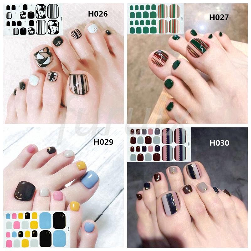 Miếng dán hoạt hình dán móng chân dễ thương