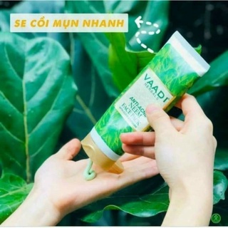 Mặt nạ lá nem hỗ trợ trị mụn vaadi ấn độ
