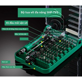 BỘ TUA VÍT 45 CHI TIẾT SHP-EC1