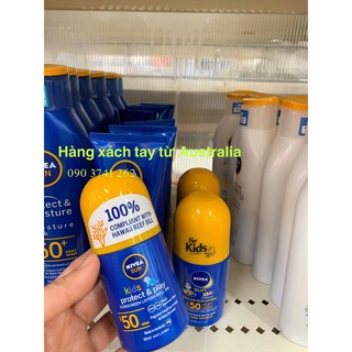 Chống nắng cho bé dạng lăn Nivea Sun Kids SPF50