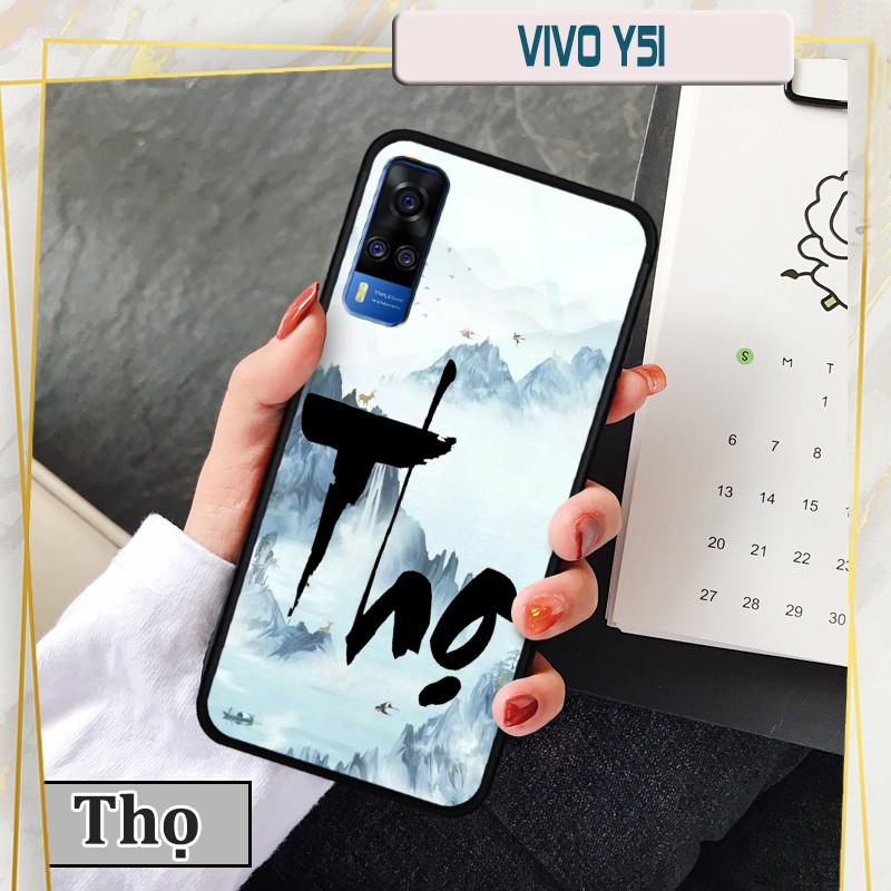 Ốp lưng Vivo Y51-in chữ thư pháp