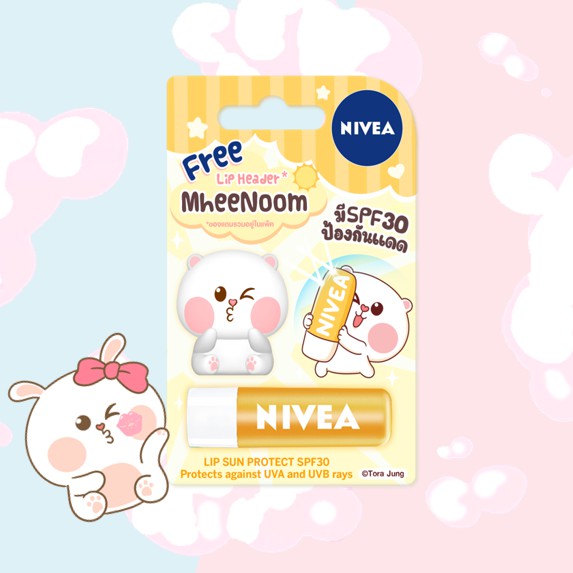 [Mã FMCGMALL giảm 8% đơn 250K] Son dưỡng môi chống nắng Nivea Sun Lip Care SPF 30 4,8g Tặng ốp son | BigBuy360 - bigbuy360.vn