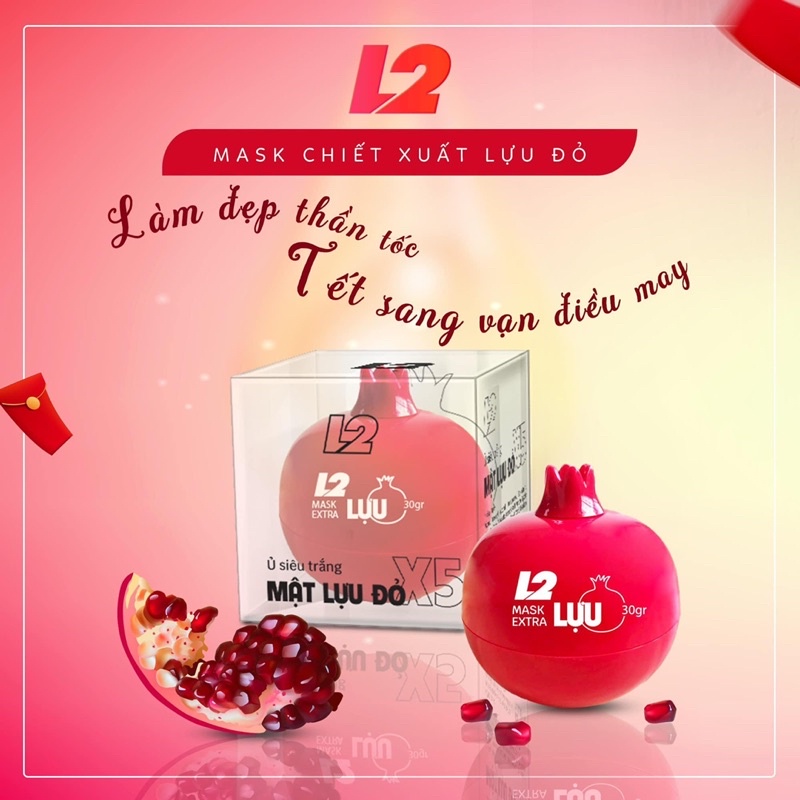 Ủ Trắng FACE Mật Lựu Đỏ X5 L2